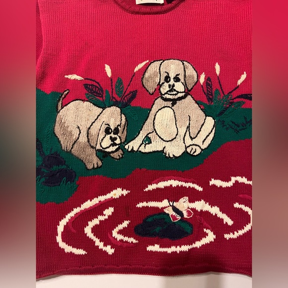 Vintage Northern Getaway puppy sweater - Picture 7 of 10